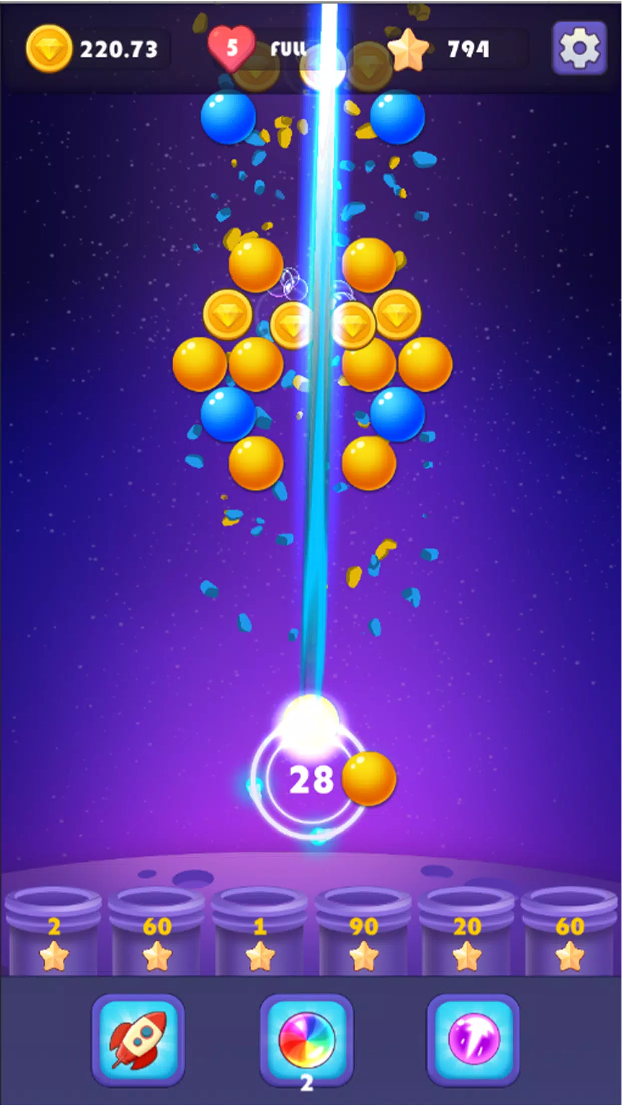 BubblePop Frenzh Screenshot 2