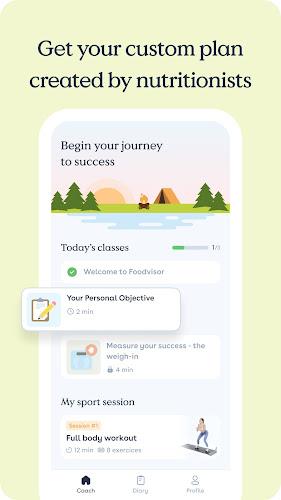 Foodvisor - Nutrition & Diet 스크린샷 1