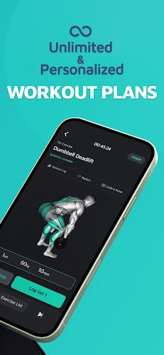 Planfit AI Gym Workout Plans Captura de pantalla 2