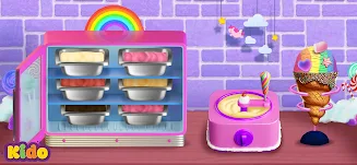 Ice Cream Making Game For Kids 스크린샷 2