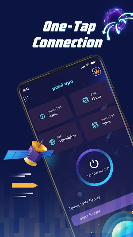 Pixel VPN: Swift & SecureProxy Ảnh chụp màn hình 0