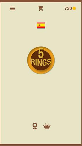 5 Golden Rings Schermafbeelding 0