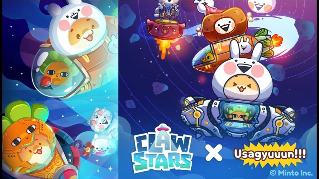 यह एक फ़्लफ़ी स्पेस ओडिसी है क्योंकि Claw Stars x Usagyuuun क्रॉसओवर आज गिरता है!