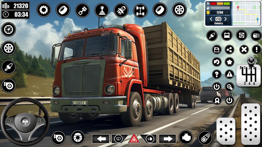 Cargo Truck Driver Captura de pantalla 1