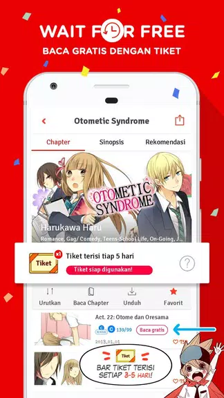 comico - Daily Free comics Capture d'écran 2