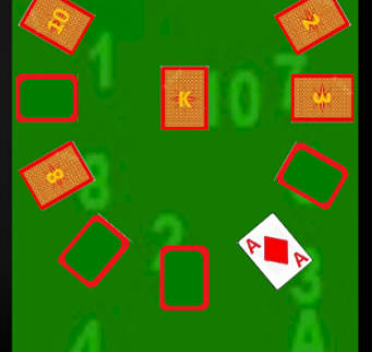 Clock - fun and easy card game Captura de pantalla 1