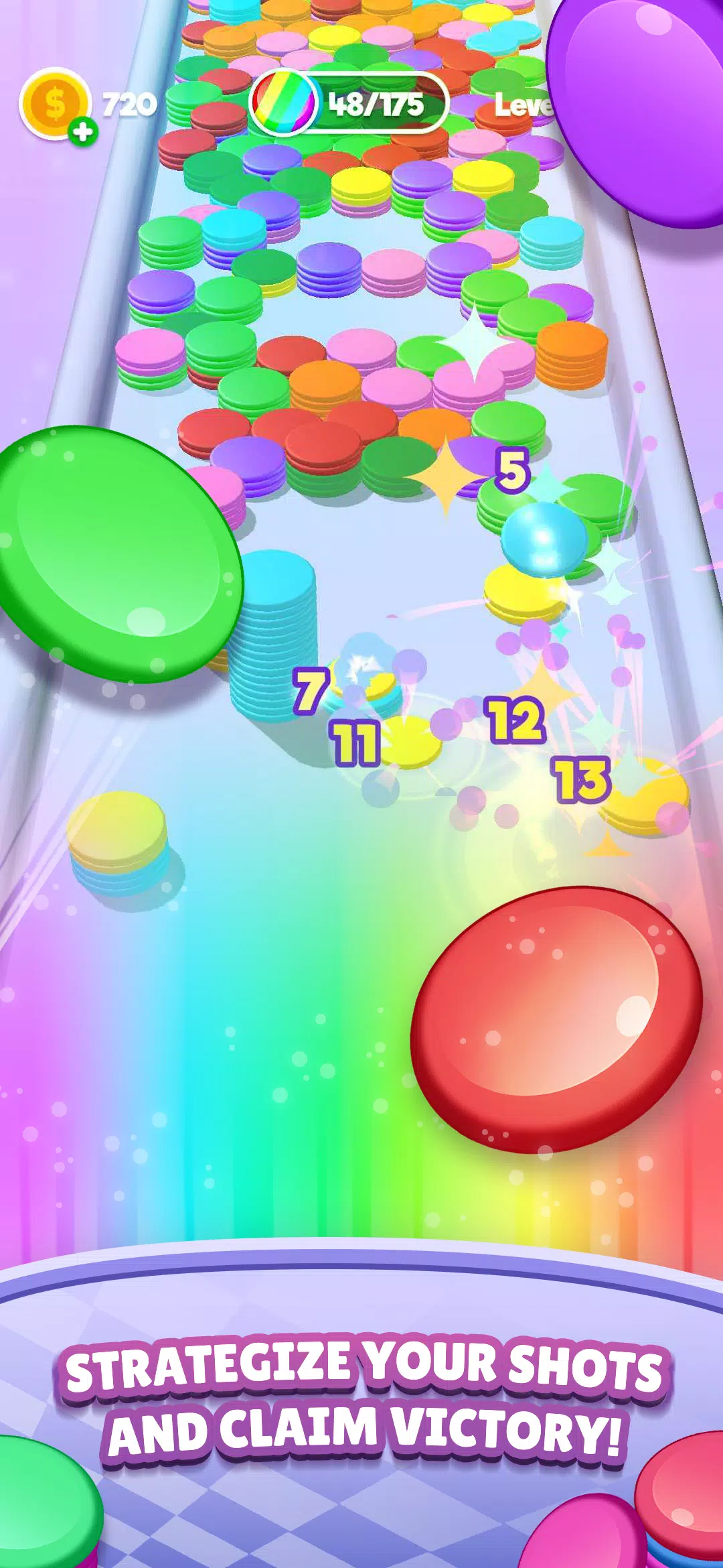 Stack Blast - Disk Shooter ภาพหน้าจอ 3