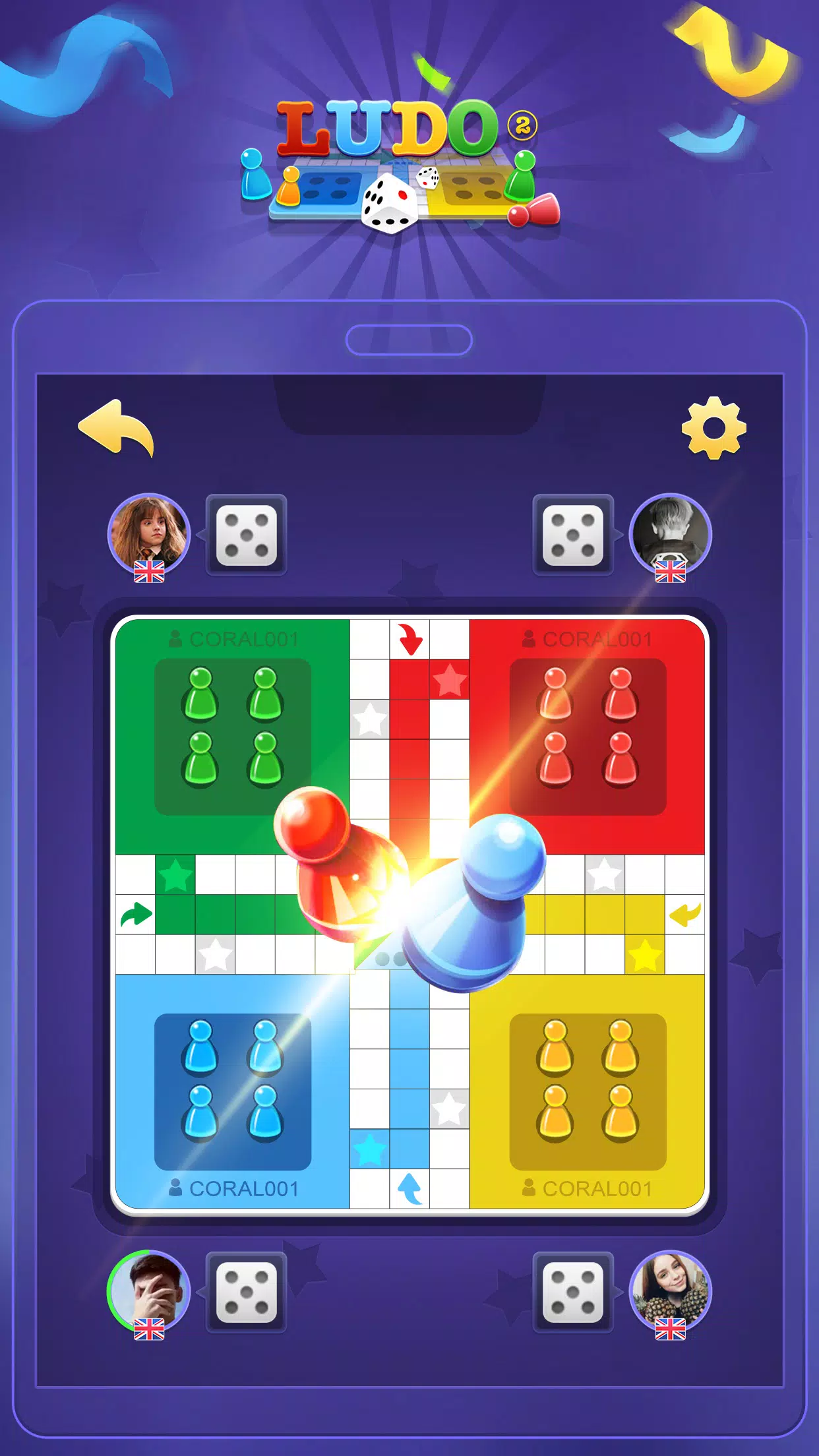 Ludo Master-Offline Star king Capture d'écran 1