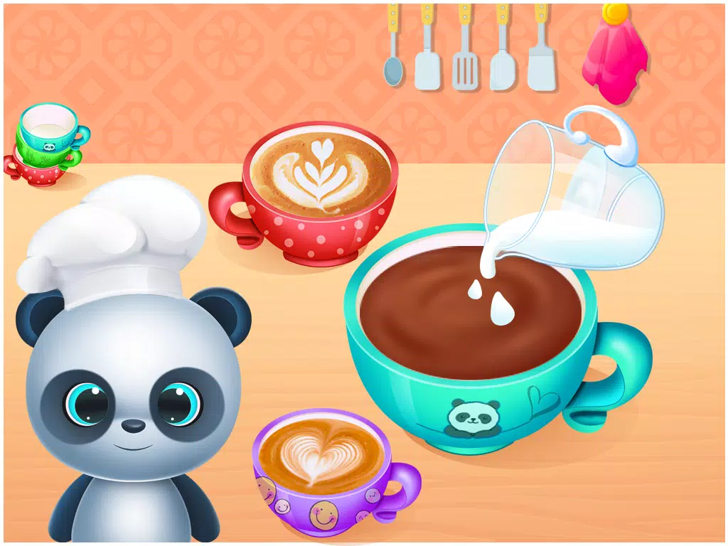 Animal Cafe Cooking Game Скриншот 0