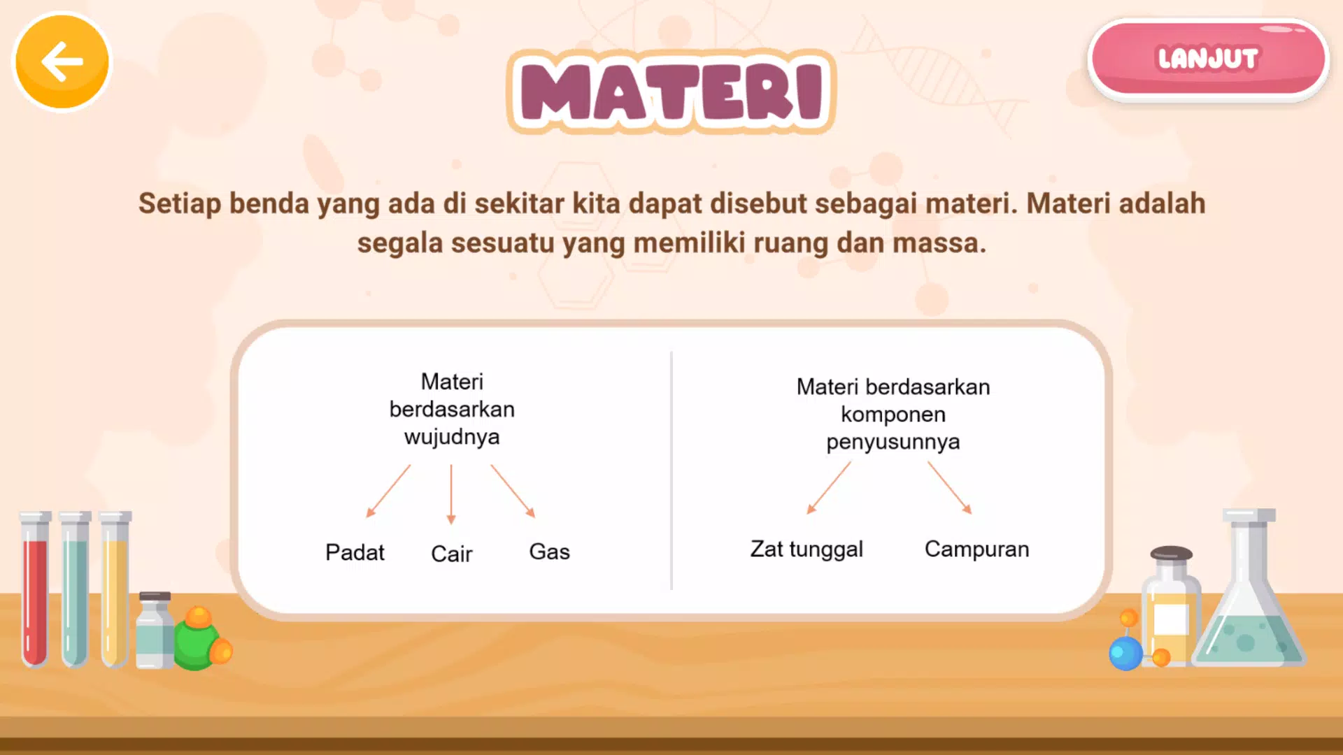 Zat Tunggal dan Campuran Скриншот 2