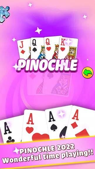 Pinochle - Trickster Cards ဖန်သားပြင်ဓာတ်ပုံ 0