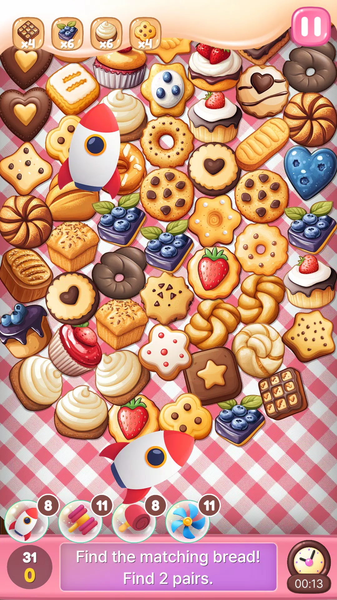 Match Puzzle 1+1 Bakery Captura de pantalla 2