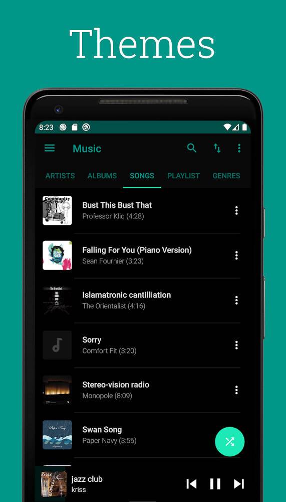 Pixel+ – Music Player Capture d'écran 2