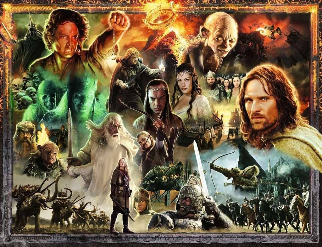 5 Lord of the Rings Puzzles die grote geschenken maken voor volwassenen