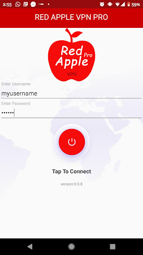 Red Apple VPN Pro Screenshot 0