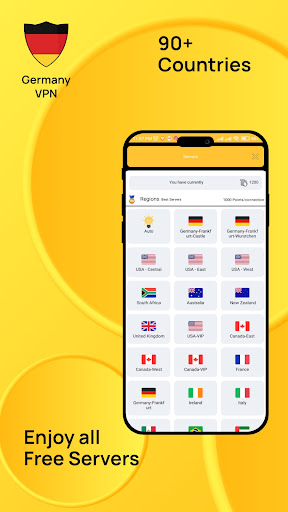 Schermata Germany VPN Get German IP 1