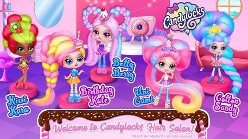 Candylocks Hair Salon Captura de pantalla 1