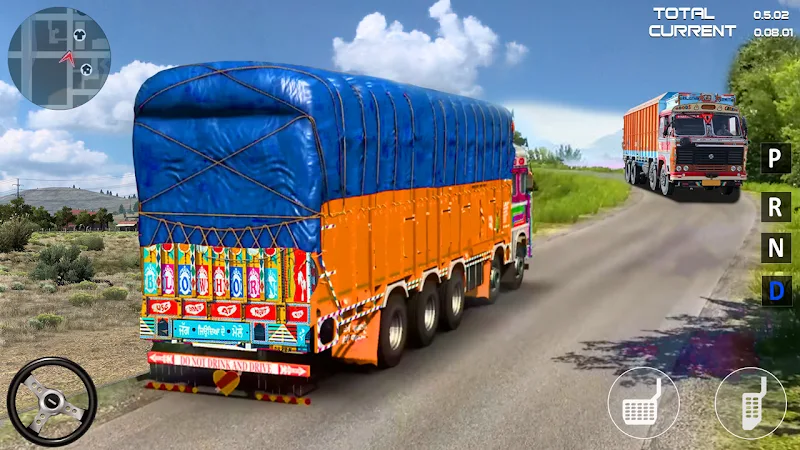 Indian Driver Cargo Truck Game ภาพหน้าจอ 2