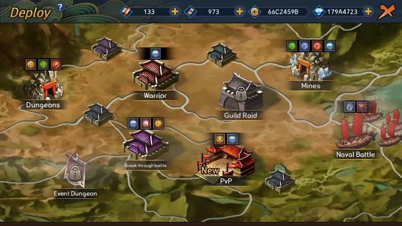 Schermata Idle Three Kingdoms : Card RPG 3