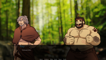 The Two Hermits VN Captura de pantalla 1