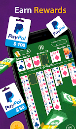 Solitaire - Make Money Schermafbeelding 1