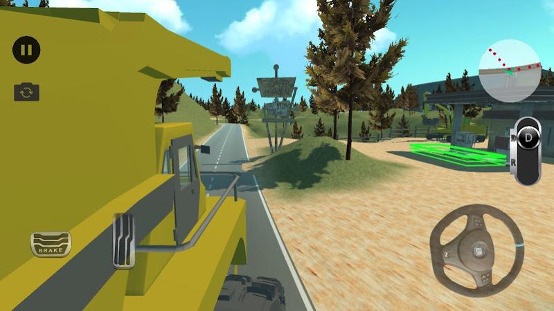 Mining truck game - Excavator Zrzut ekranu 2