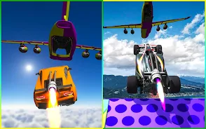 Rocket Car Racing Stunts स्क्रीनशॉट 3