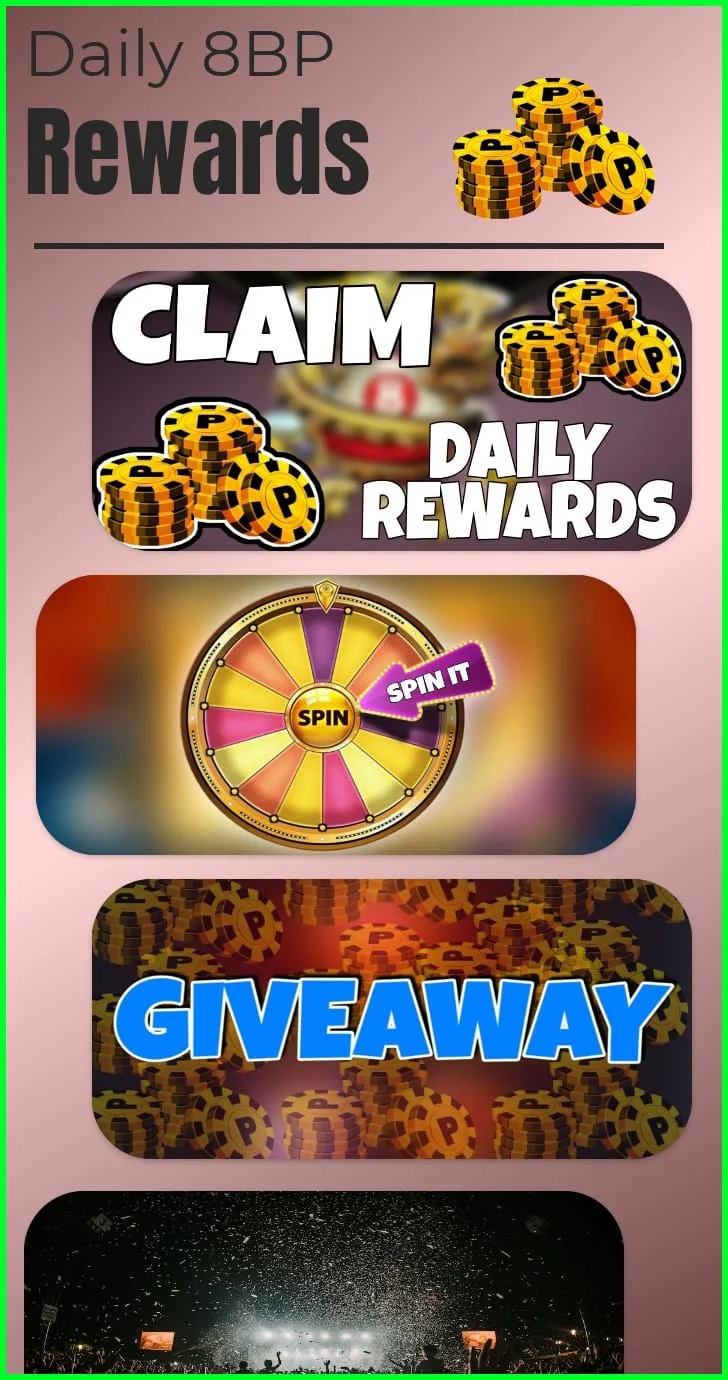 8Ball Pool free coins & cash rewards ภาพหน้าจอ 2