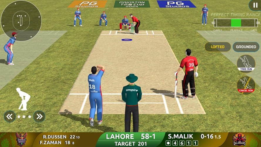 Cricket Game: Pakistan T20 Cup スクリーンショット 0