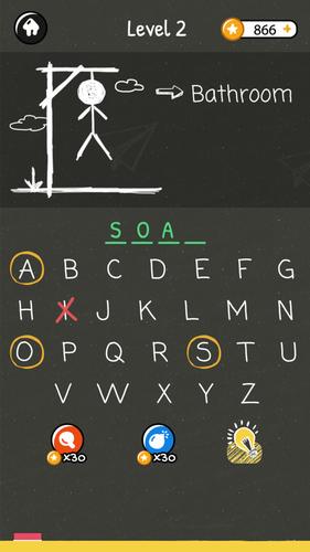 Hangman Words Captura de tela 2