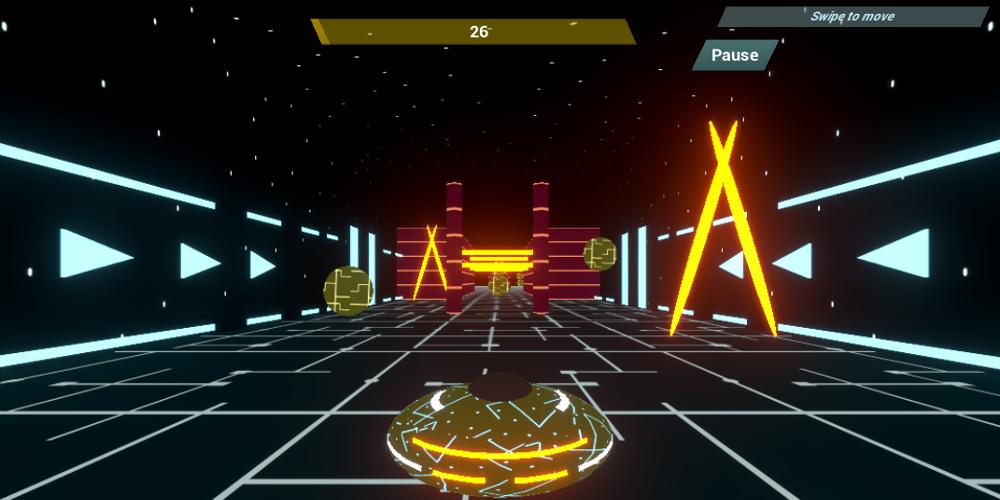 Edvog Neon Surfers Zrzut ekranu 1