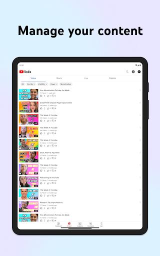 Творческая студия YouTube Скриншот 0