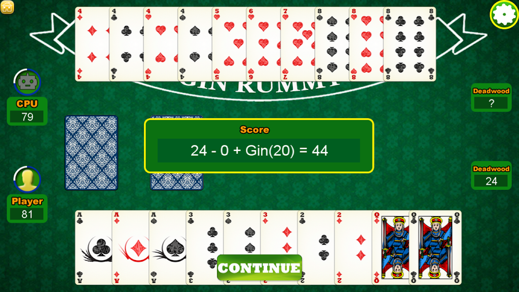 Gin Rummy Pabroton Captura de pantalla 2