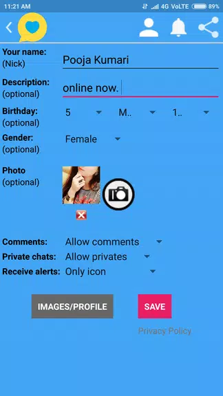 Indian Girls Chat Tangkapan skrin 3