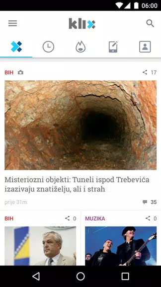 Klix.ba Schermafbeelding 0