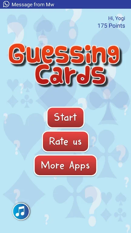 Guessing Card ภาพหน้าจอ 0
