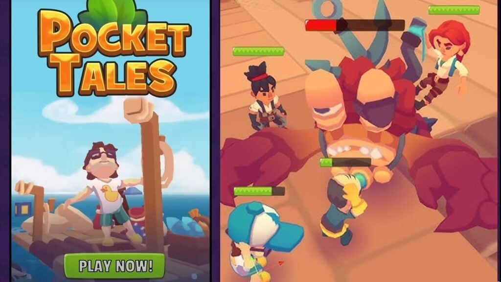 Neues SIM -Überlebensspiel: Bauen Sie ganze Städte in Pocket Tales auf