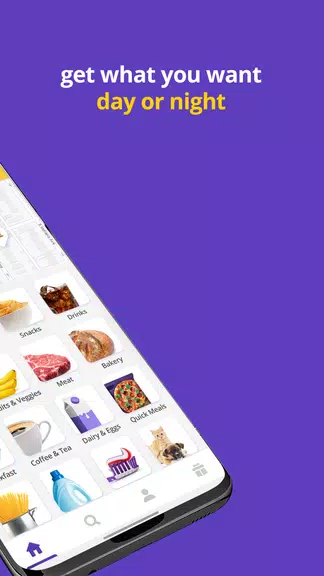 getir: groceries in minutes Tangkapan skrin 1