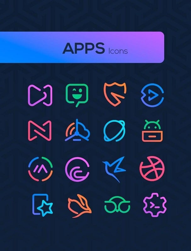 Linebit Icon Pack स्क्रीनशॉट 1