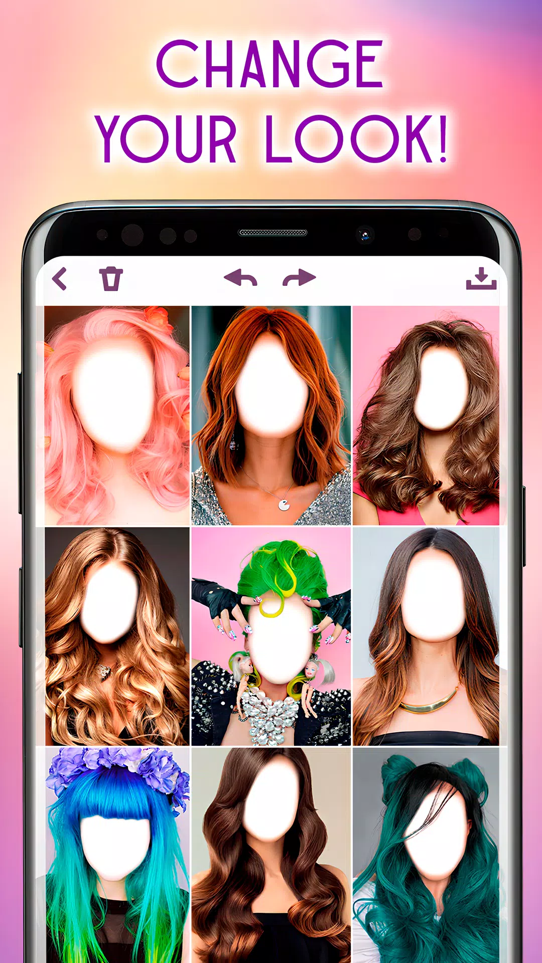 Schermata Hairstyles Photo Editor 3