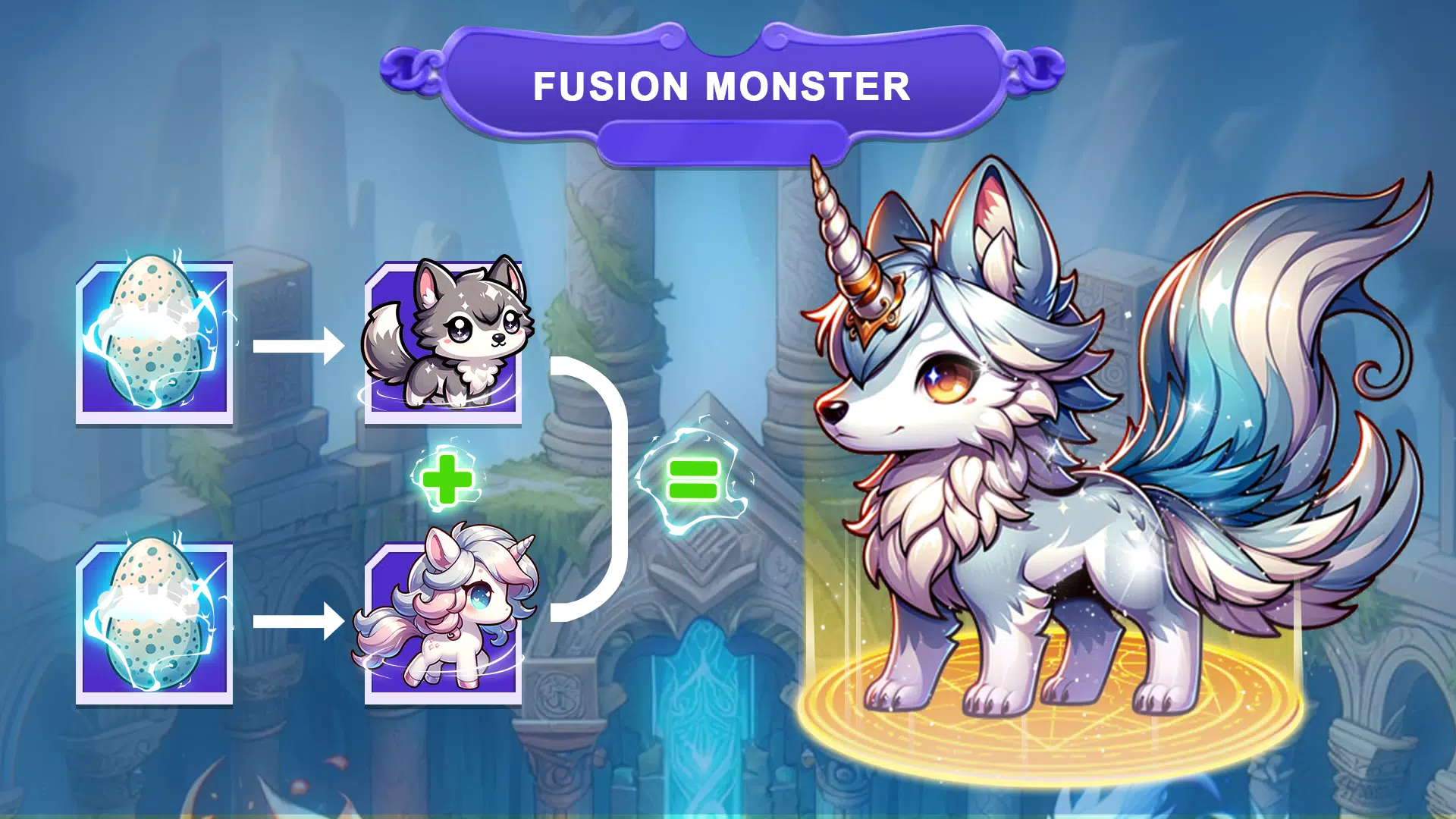 Master Fusion : Monster War Скриншот 3