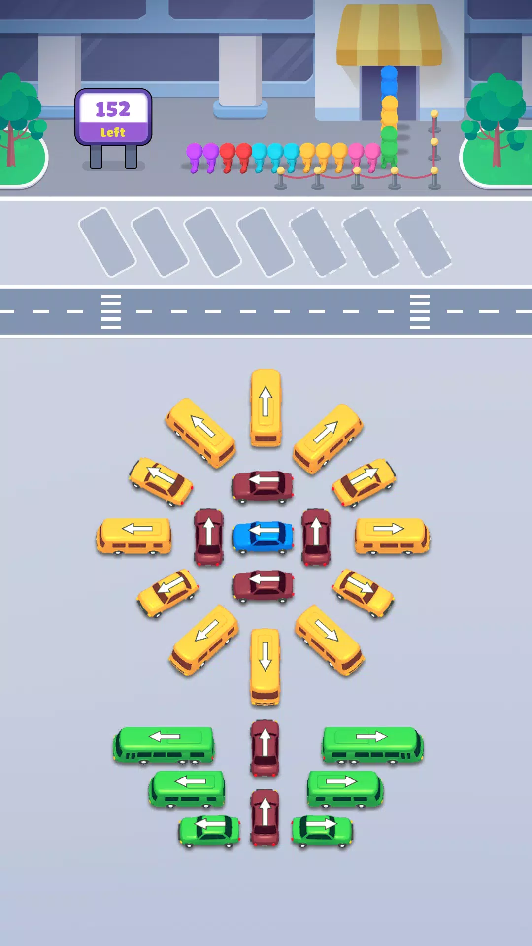 Bus Parking: Car Jam Schermafbeelding 3