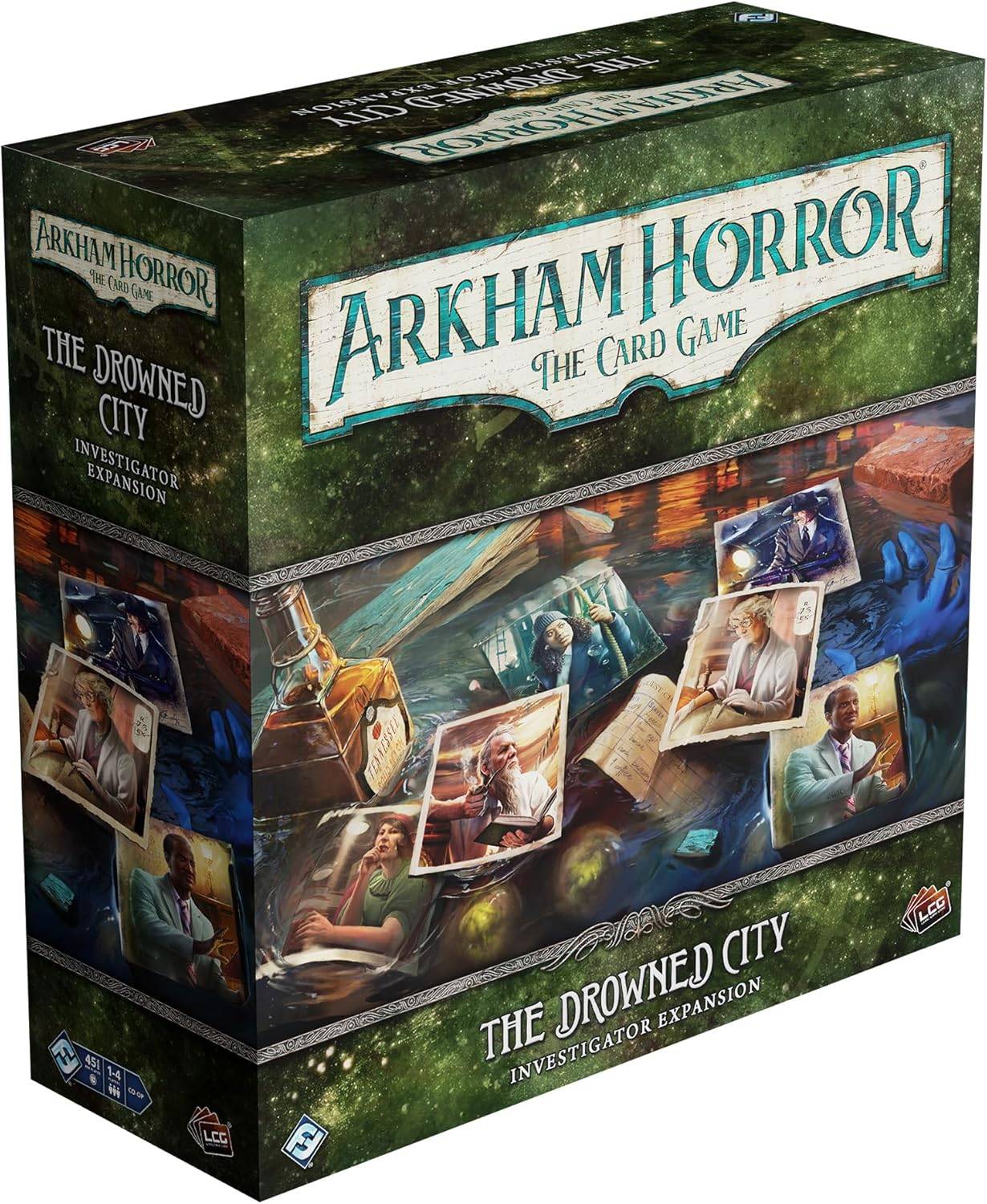 Arkham Horror: ကဒ်ဂိမ်း - ရေနစ်သေဆုံးသောမြို့စုံစမ်းစစ်ဆေးရေးချဲ့ထွင်မှု