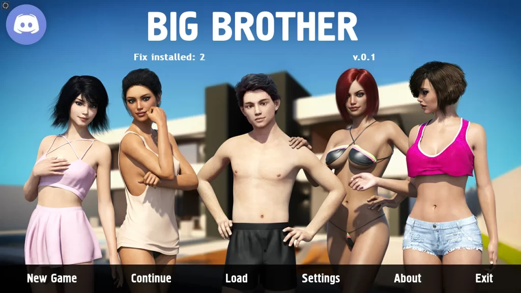 Big Brother: Ren’Py – Remake Story Zrzut ekranu 0