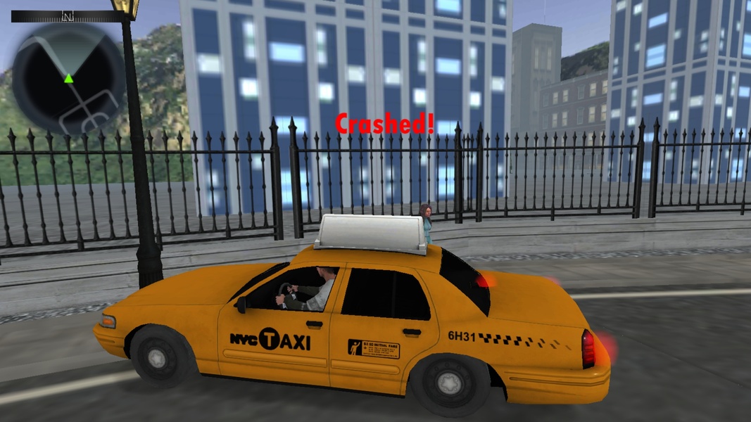 City Taxi Driver Sim Screenshot 2