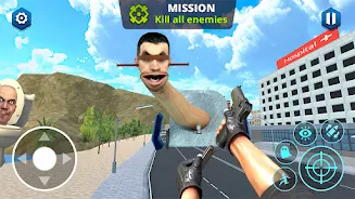 Toilet FPS Shooting: Skibd War Ảnh chụp màn hình 2