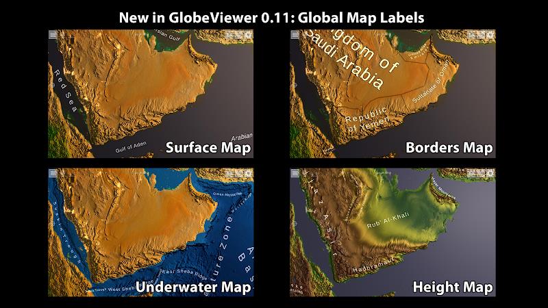 GlobeViewer Tangkapan skrin 1