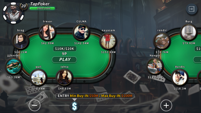 Tap Poker Social Edition Ekran Görüntüsü 1