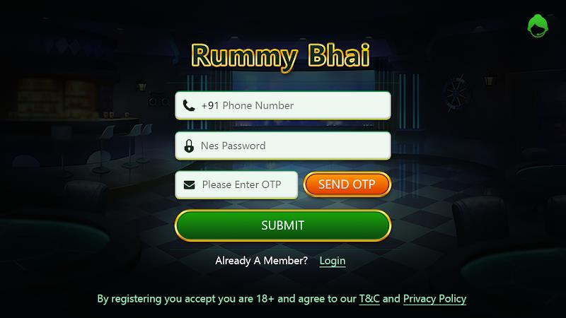 Rummy Bhai: Online Card Game Скриншот 1