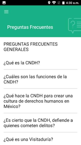 CNDH Informa Ảnh chụp màn hình 2